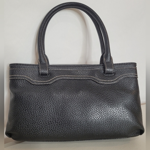 Liz Claiborne Handbags - Liz Claiborne Vintage Y2K Faux Leather Mini Satchel Handbag